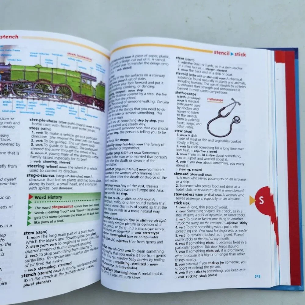 Scholastic Children's Dictionary Hardcover Book Reference Classroom Supplies